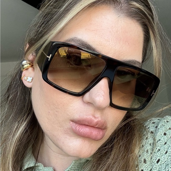 Tom Ford Brown Tortoise Sunglasses main image 7